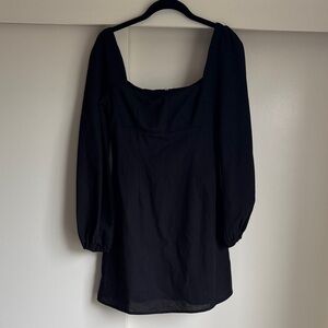 Princess Polly Black Long Sleeve dress size 4